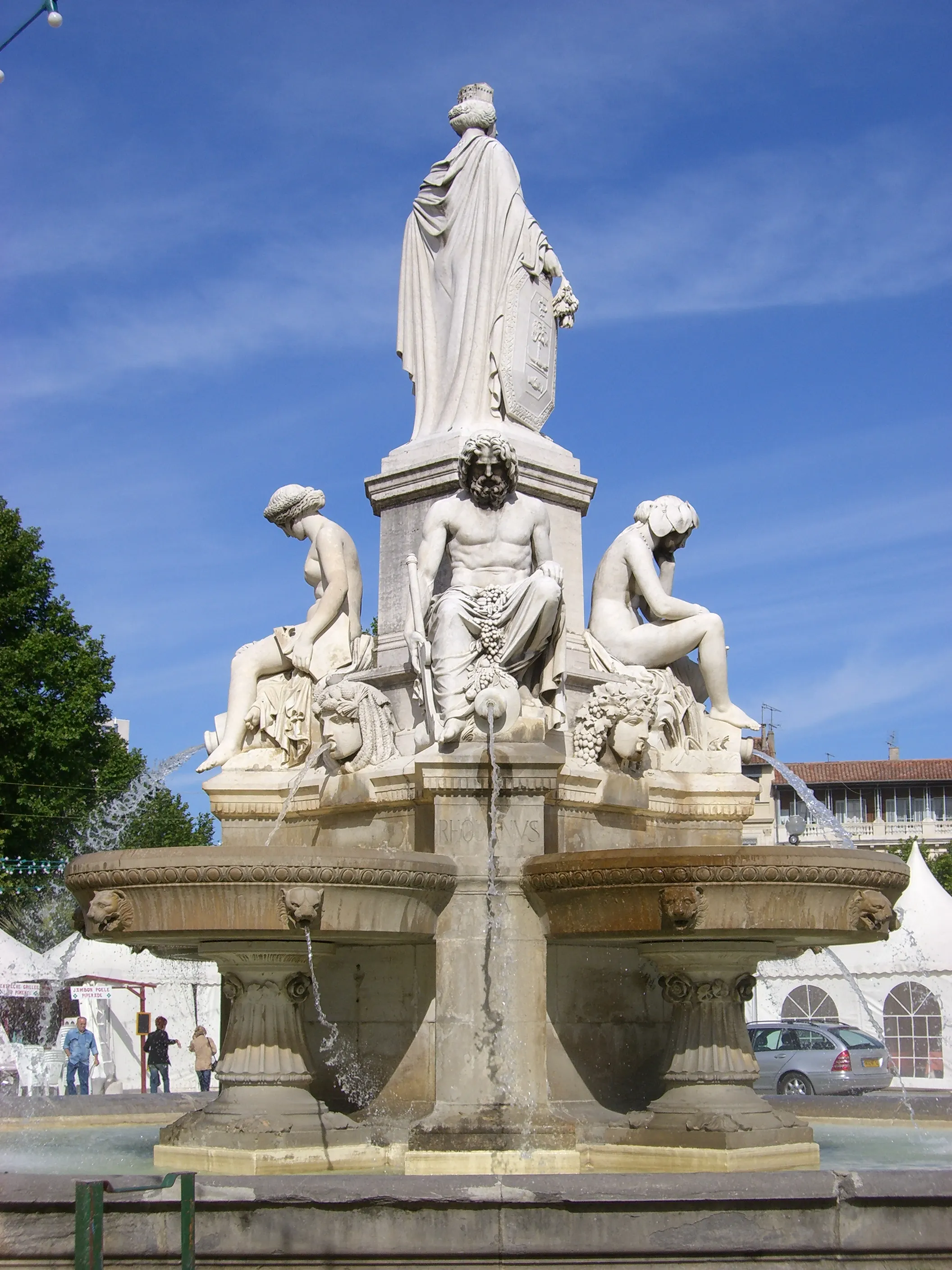2006 Jun - Pradier Fountain - Nîmes